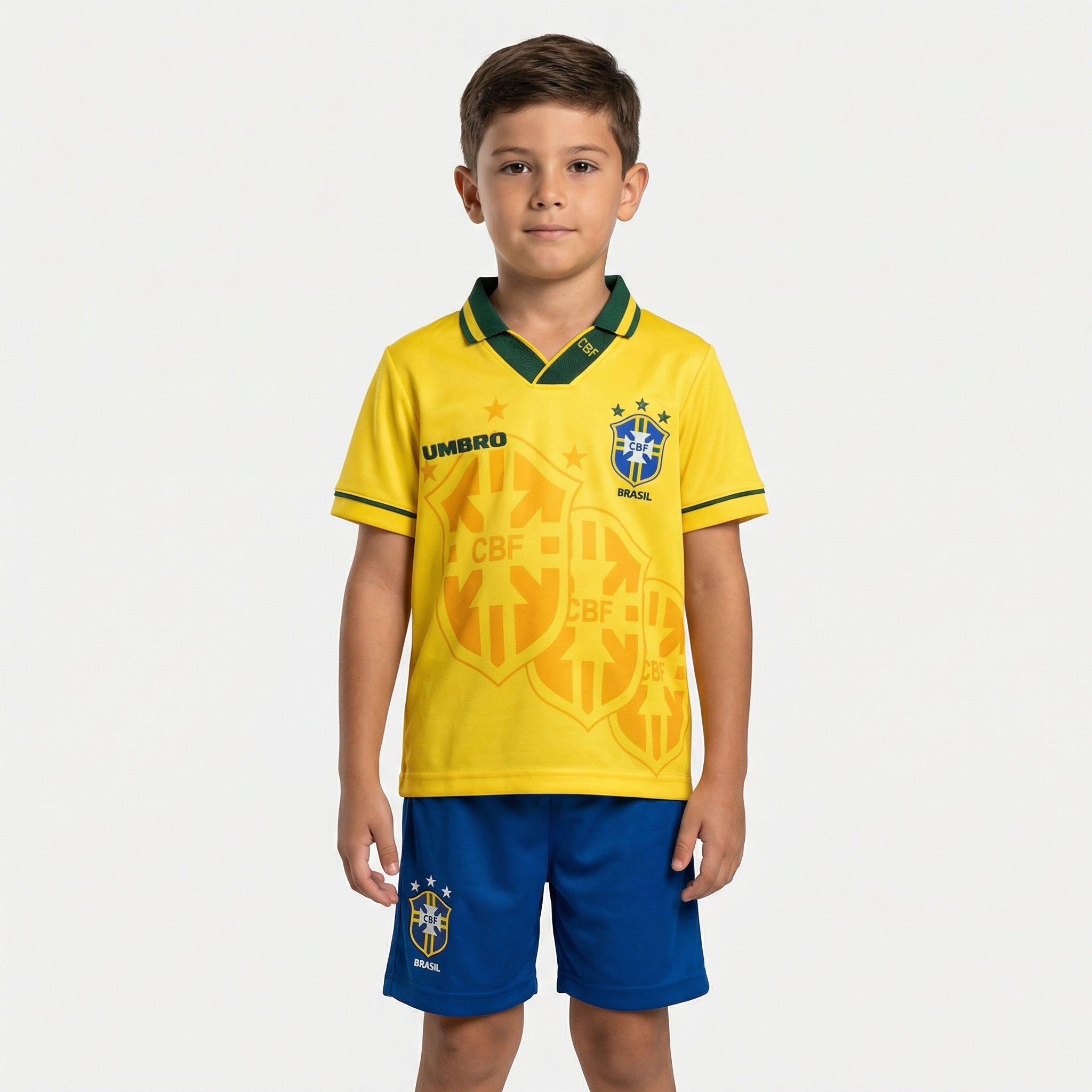 Kit Infantil Seleção Titular 93/94 - Versão retro