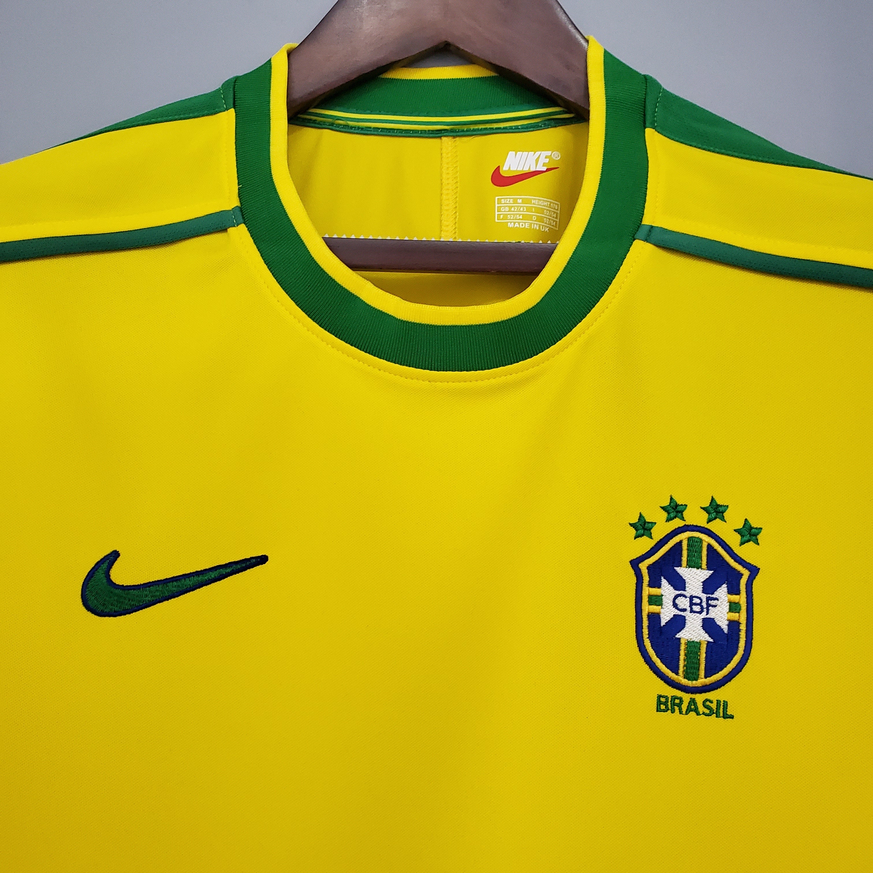 Camisa Seleção Titular 1998 - Versão Retro