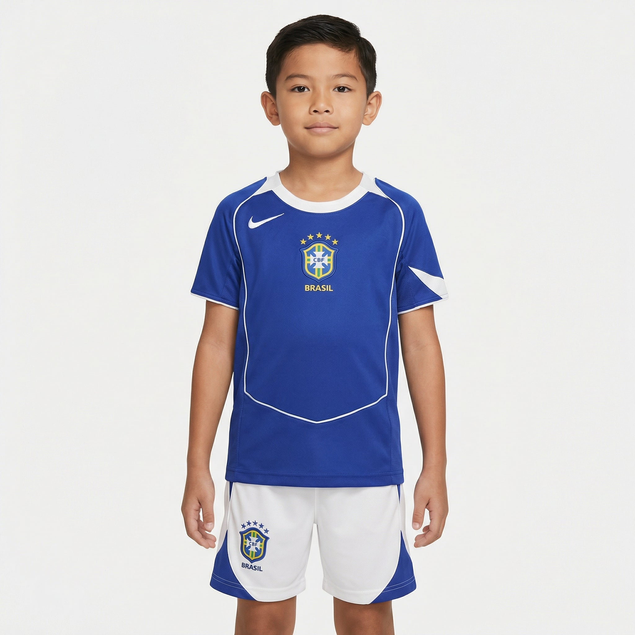 Kit Infantil Seleção Reserva 2004 - Versão retro
